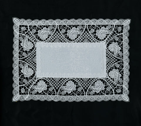 Nappe dentelle "Rose"