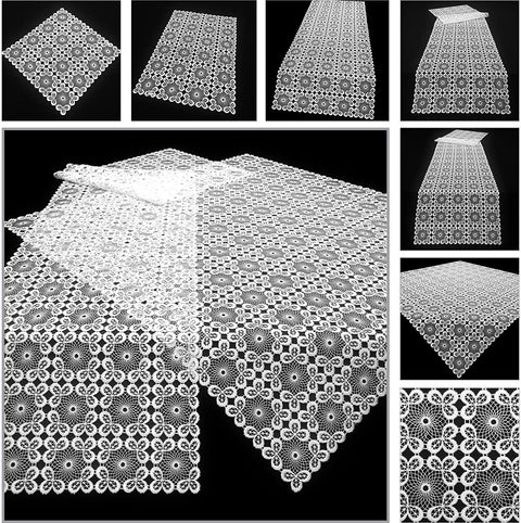 Couverture dentelle « cercle »