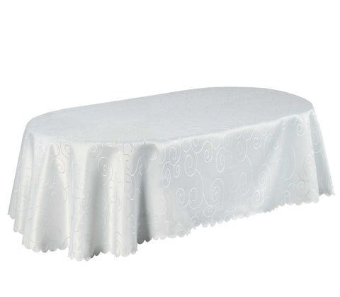 Tablecloth "Ornaments" 130 width OVAL