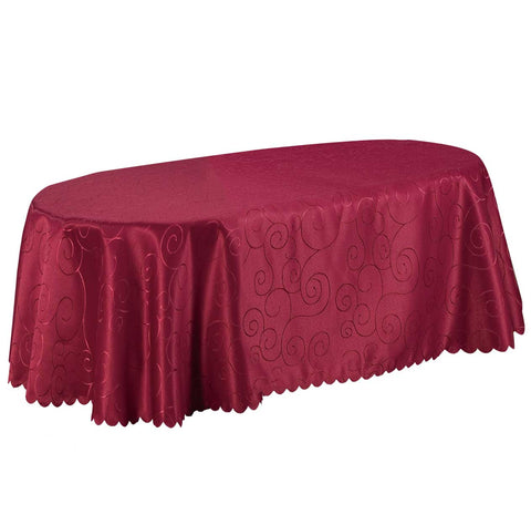 Tablecloth "Ornaments" 130 width OVAL