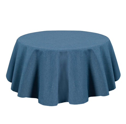 Aspect lin brillant / nappe / ronde