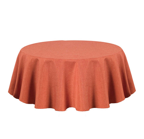 Aspect lin brillant / nappe / ronde