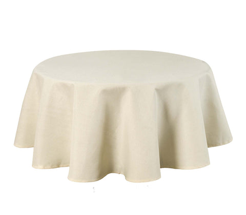 Aspect lin brillant / nappe / ronde