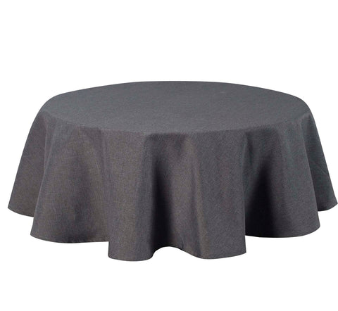 Aspect lin brillant / nappe / ronde