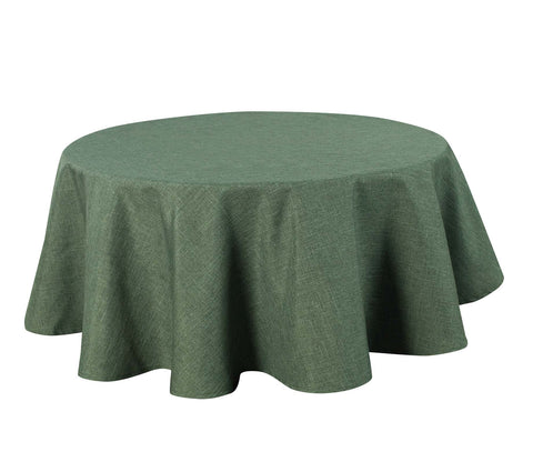 Aspect lin brillant / nappe / ronde