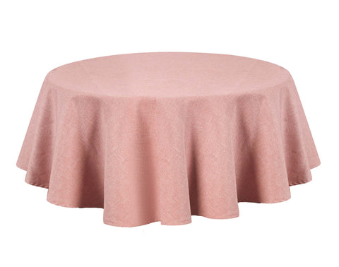 Aspect lin brillant / nappe / ronde