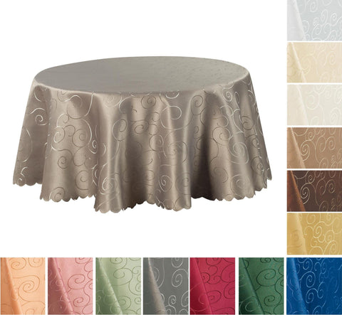 Tablecloth "Ornaments" round