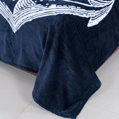 Couverture en laine "Ancre" 150x200cm