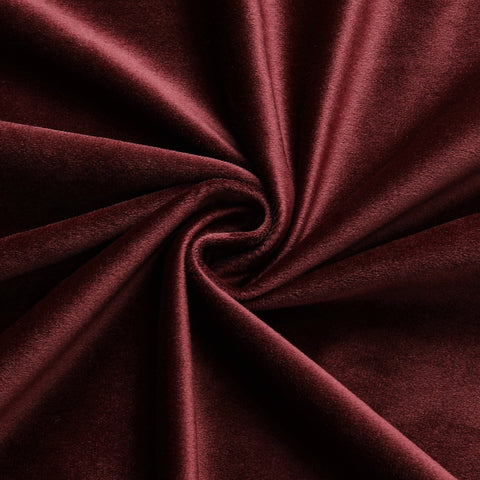 Curtain "Velvet" / eyelet &amp; ruffle tape / 140x245cm