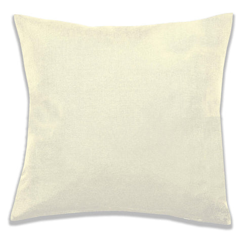 Aspect lin brillant / housses de coussin / lot de 2