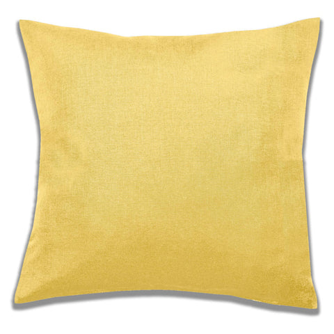 Aspect lin brillant / housses de coussin / lot de 2