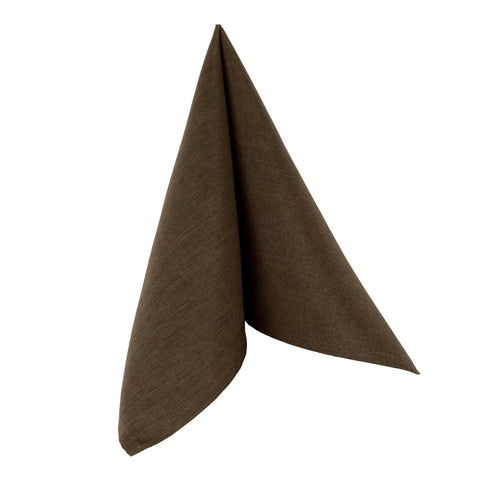Aspect lin brillant / serviettes / lot de 4