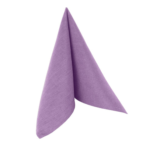 Aspect lin brillant / serviettes / lot de 4